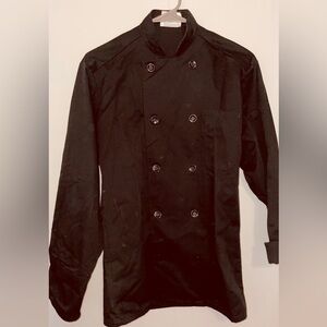 054- Black Chef’s jacket. Size XSM. Hardly used.